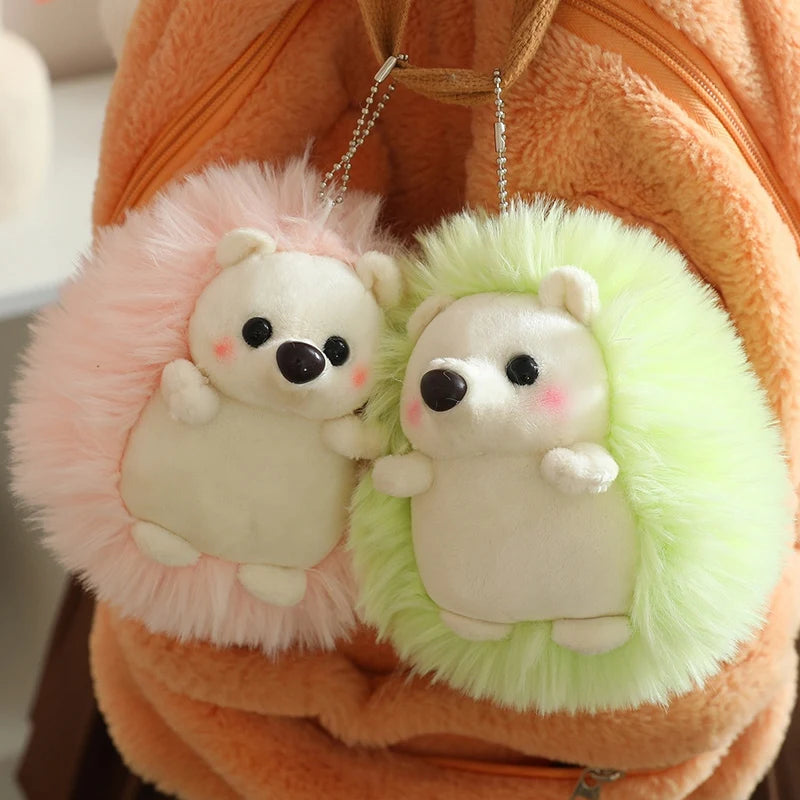 Dimply the Kawaii Hedgehog Cozy Keychain Plushie