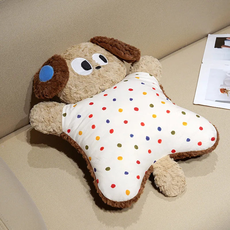 Squishy Big-Eyed Kawaii Dog Cat Snuggle Pillow