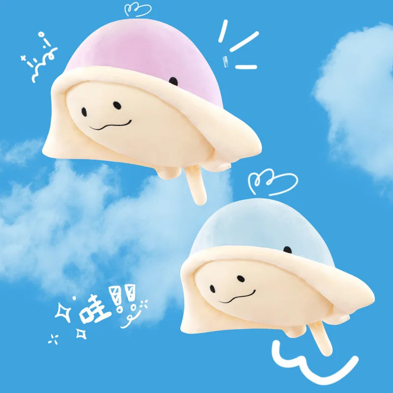 Gliding Kawaii Manta Ray Snuggle Plushie