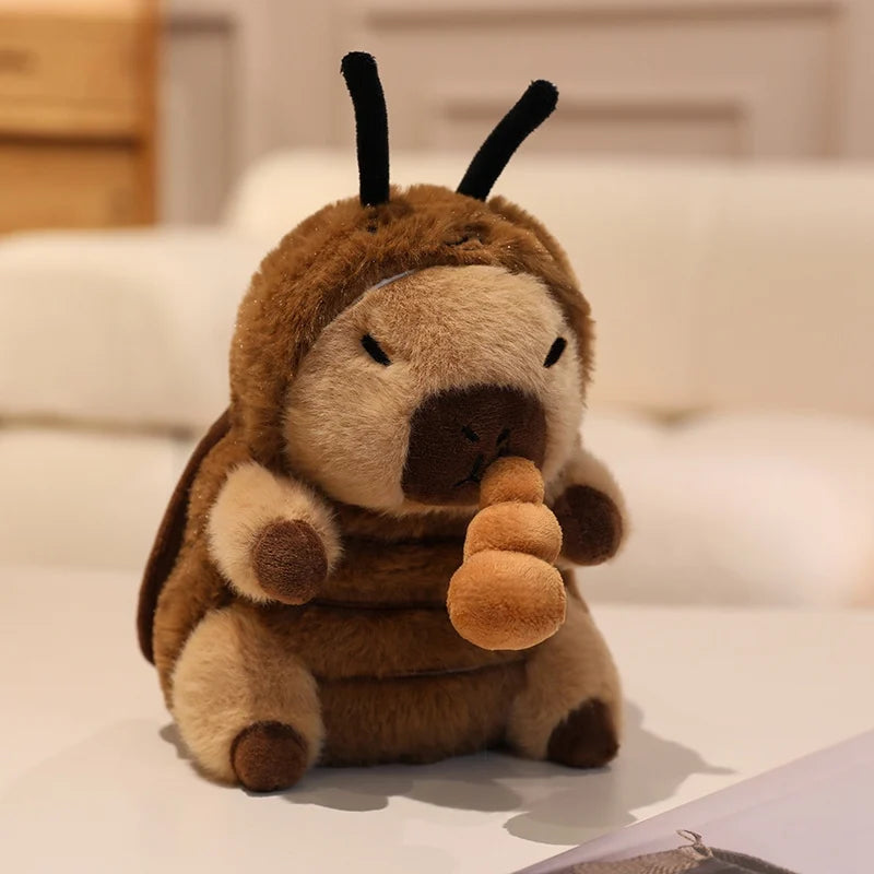 Capy the Kawaii Cosplay Bee Dino Shark Capybara Plush