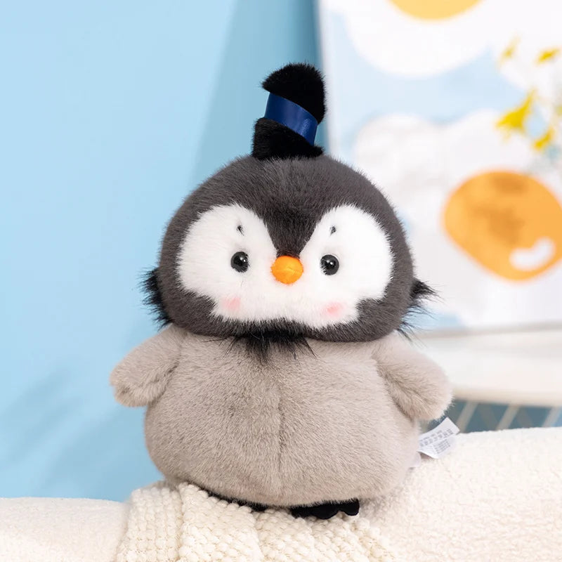 Chonky Kawaii Couple Penguin Snuggle Plush