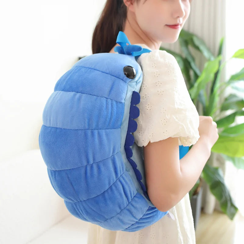 Wormy the Kawaii Beetle Watermelon Backpack Plush