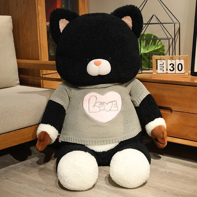 Mittens the Kawaii Long-Leg Sweater Kitten Plushie