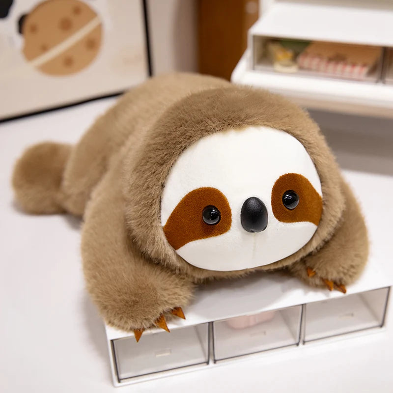 Fluffy Kawaii Westie Raccoon Sloth Husky Fox Snuggle Plushie
