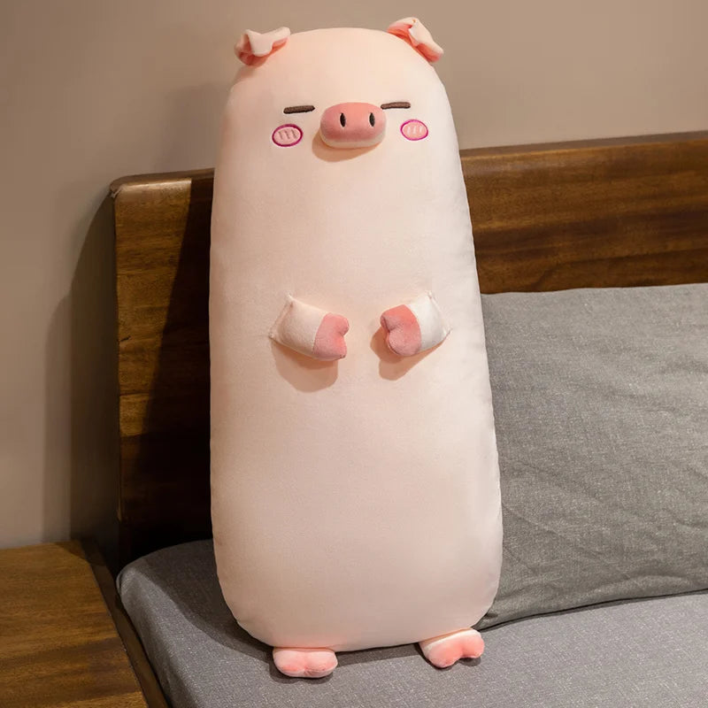 Piggy the Kawaii Long Pig Leg Clamp Sleeping Snuggle Pillow