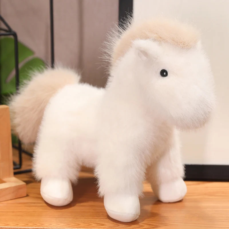 Chestnut the Realistic Lifelike Horse Snuggle Plushie