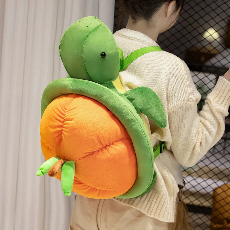 Shelly the Kawaii Capybara Turtle Backpack Snuggle Plushie
