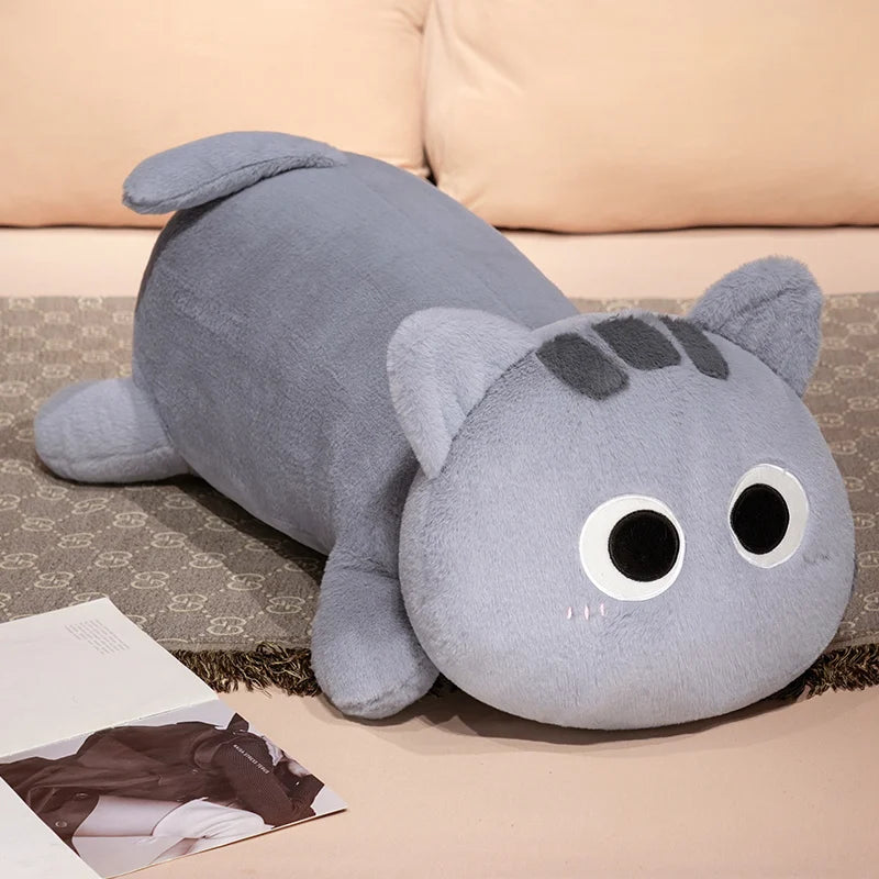 Chubby the Kawaii Lying Creative Cat Plushie