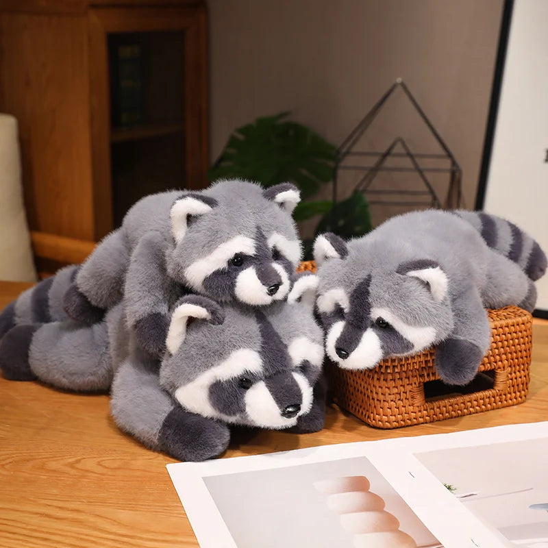 Rocky the Soft Grey Raccoon Plush