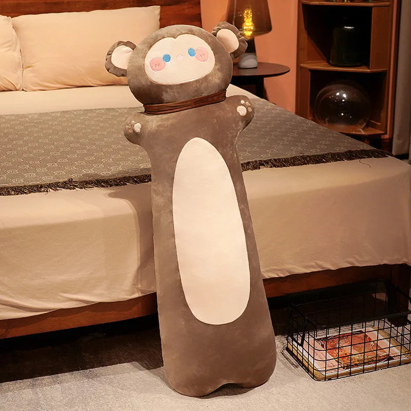 Noodle the Kawaii Long Fox Cat Rabbit Snuggle Plush Pillow