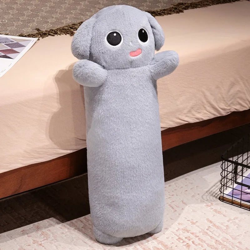 Noodle the Long Snuggly Puppy Plushie Pillow