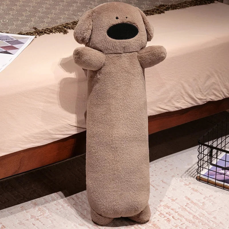 Noodle the Long Snuggly Puppy Plushie Pillow