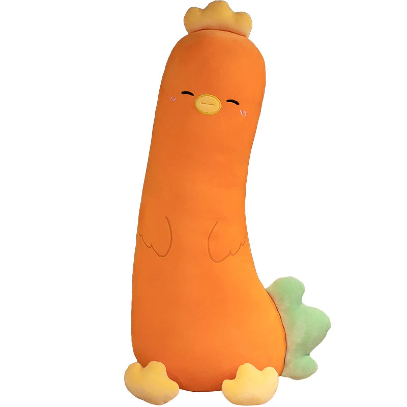 Veggie the Kawaii Giant Long Mushroom Eggplant Carrot Cosplay Plush