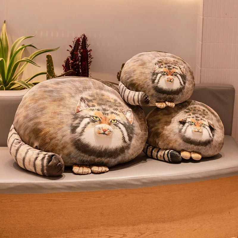 Pallas the Kawaii Pallas Cat Body Snuggle Plush Pillow