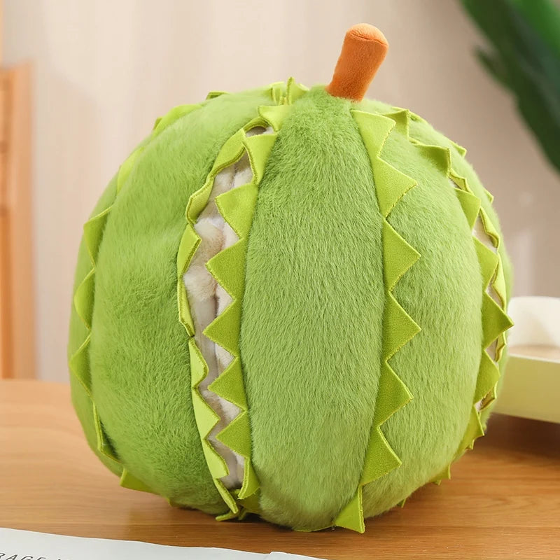Durian the Tearable Fruit Cartoon Plush Pillow