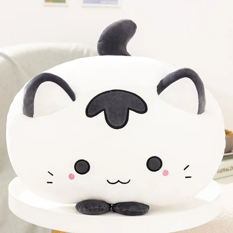 Squishy Kawaii Kitten Cozy Snuggle Plush Pillow