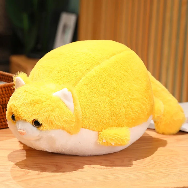 Fatty the Round Cat Crocodile Puffer Fish Plush Pillow