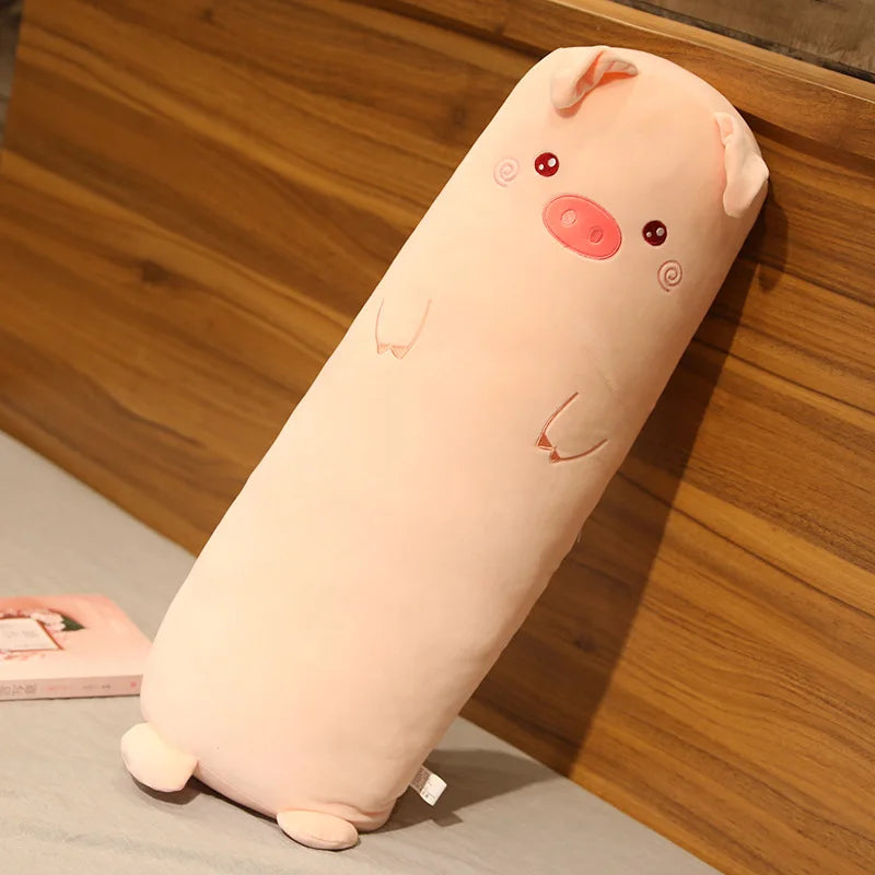 Pillowy Dino Pig Bunny Long Sleeping Plush