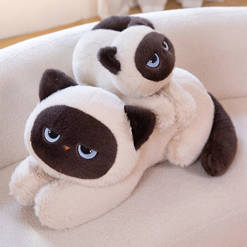 Suki the Long Siamese Cat Snuggle Pillow
