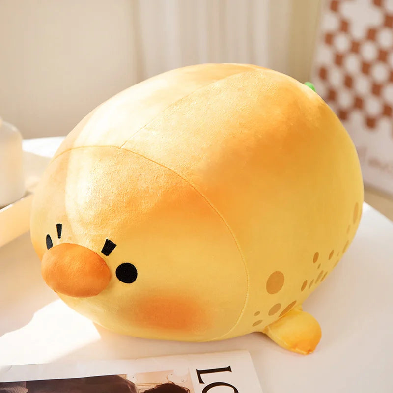 Sandy the Soft Seal Mango Plush Cushion Plushie