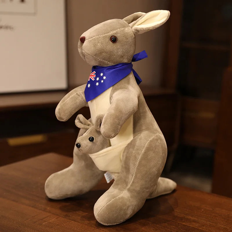 Joey the Kawaii Mother and Baby Kangaroo Plush
