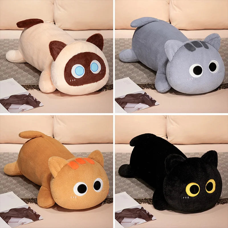 Chubby the Kawaii Lying Creative Cat Plushie