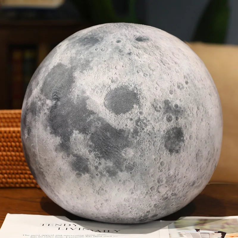 Cosmo the Kawaii Simulation Earth Moon Sun Planet Plush Pillow