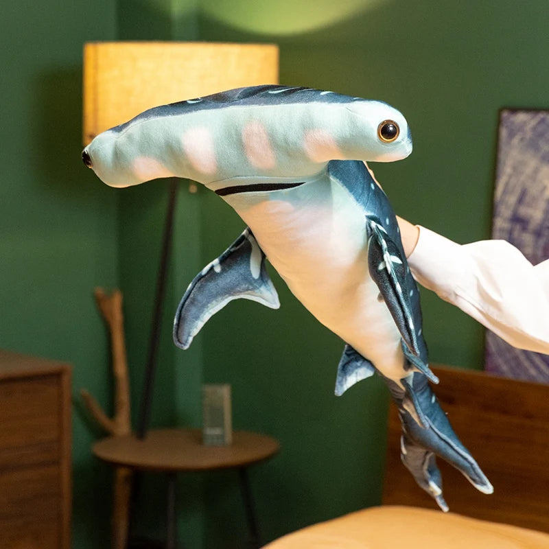 Chompy the Kawaii Hammerhead Shark Snuggle Plushie