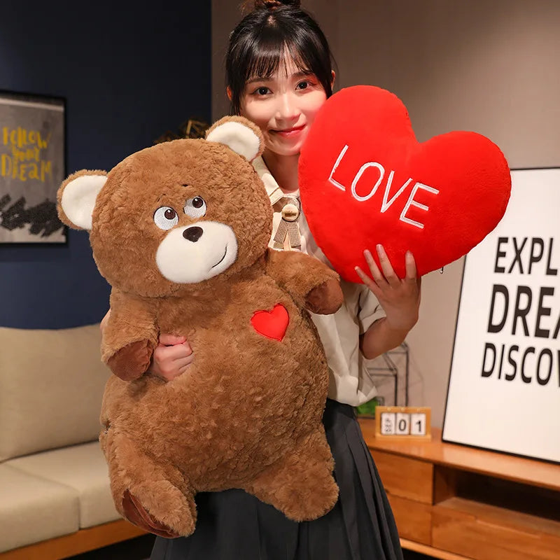Heartbeat the 2-in-1 Reversible Bear Kawaii Plushie