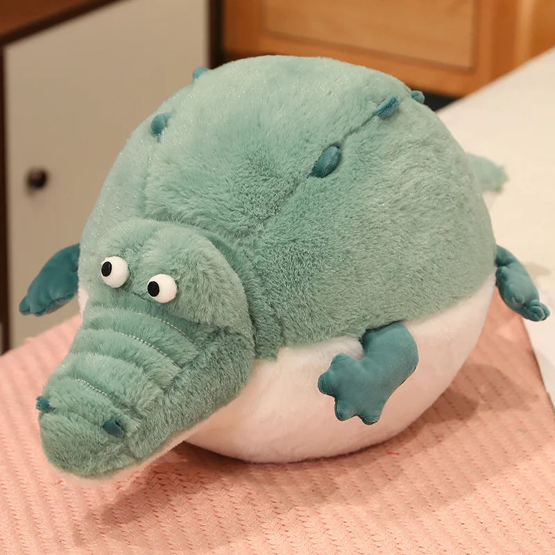 Fatty the Round Cat Crocodile Puffer Fish Plush Pillow