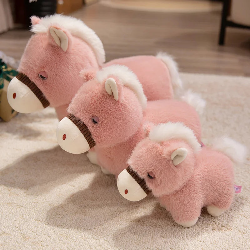 Chonky Kawaii Horse Adorable Snuggle Plushie