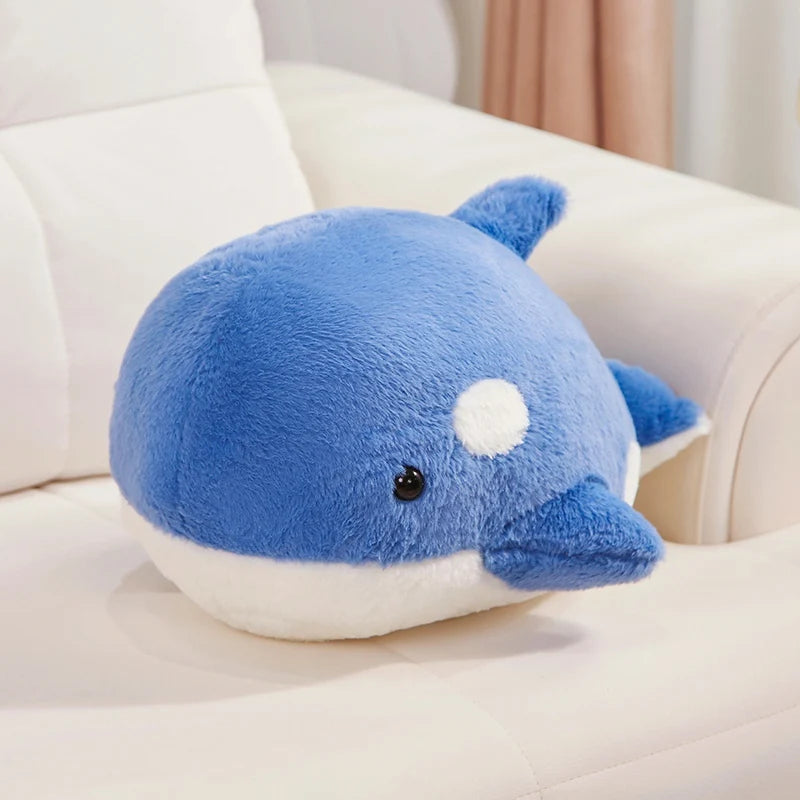 Oreo the Round Chubby Orca Whale Soothing Plushie