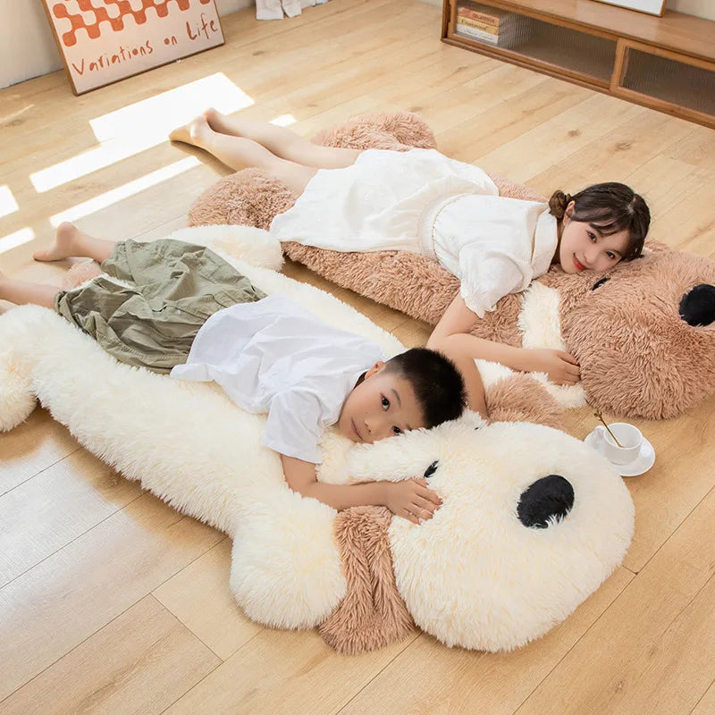 Biscuit the Giant Lying Dog Floor Plush