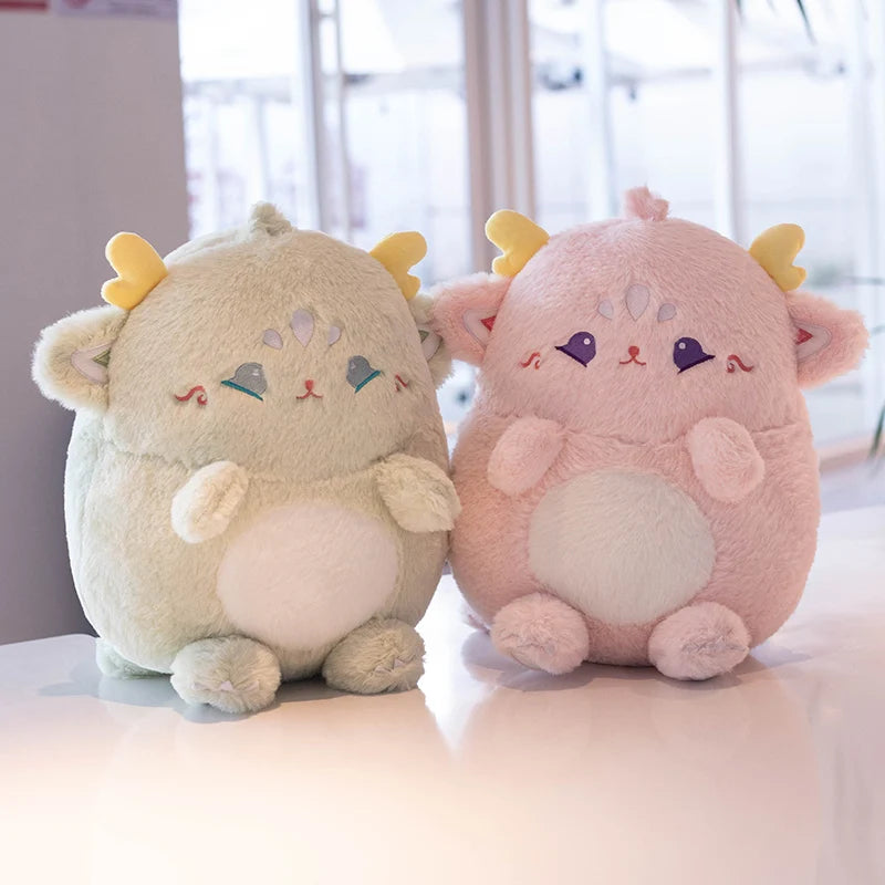 Angelwing the Kawaii Chubby Dino Angel Flying Wings Snuggle Plushie