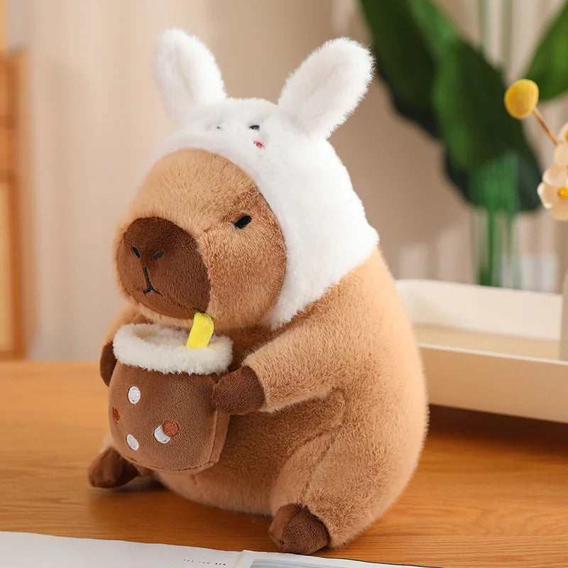 Capy the Dreamy Dress-Up Kawaii Capybara Snuggle Plushie