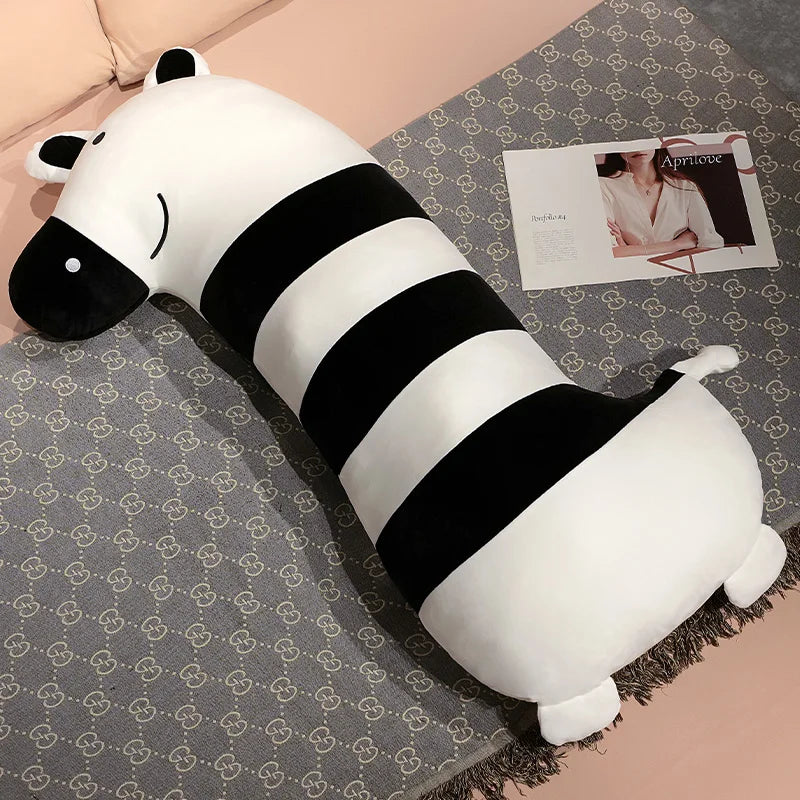 Long Kawaii Sleeping Penguin Pig Animal Snuggle Plush Pillow