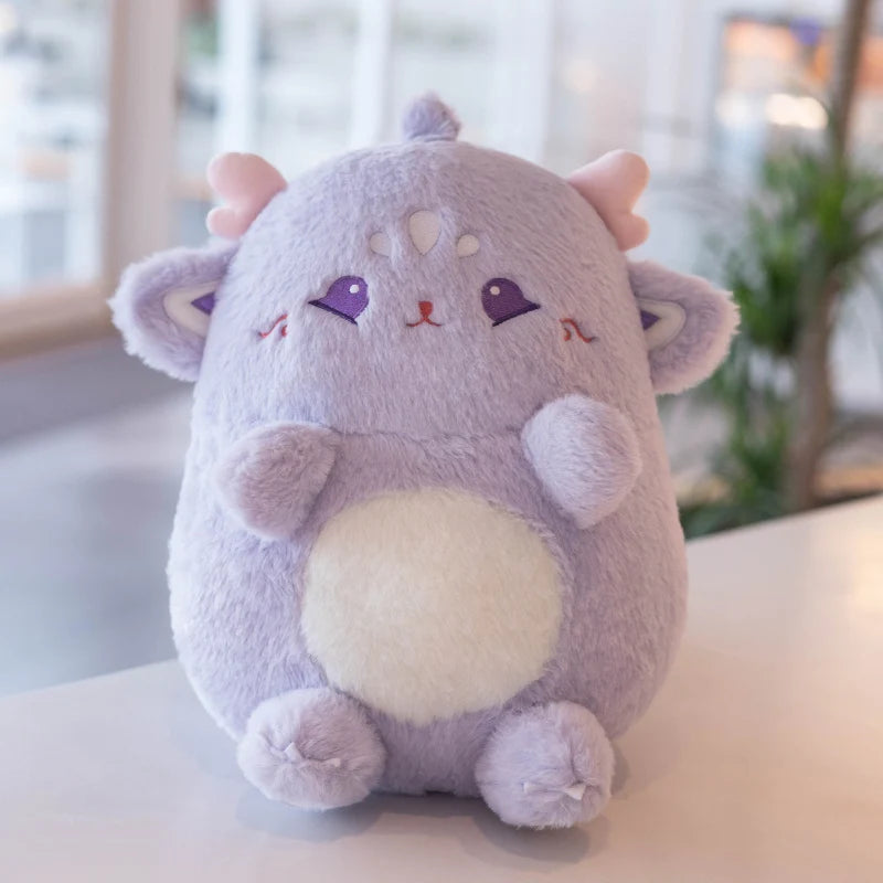 Angelwing the Kawaii Chubby Dino Angel Flying Wings Snuggle Plushie