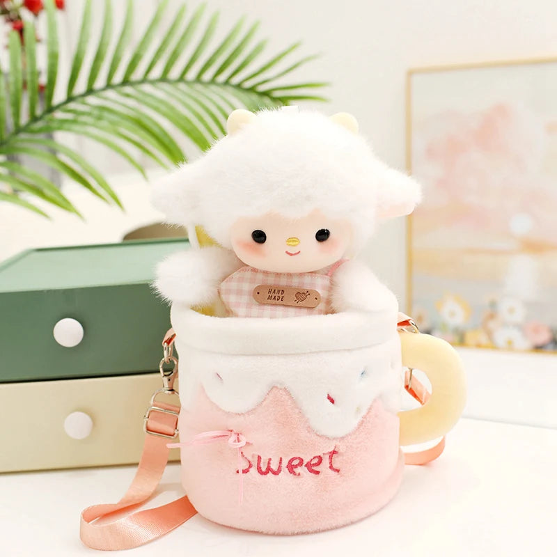 Boba the Kawaii Teacup Sheep Bubble Tea Soft Plushie