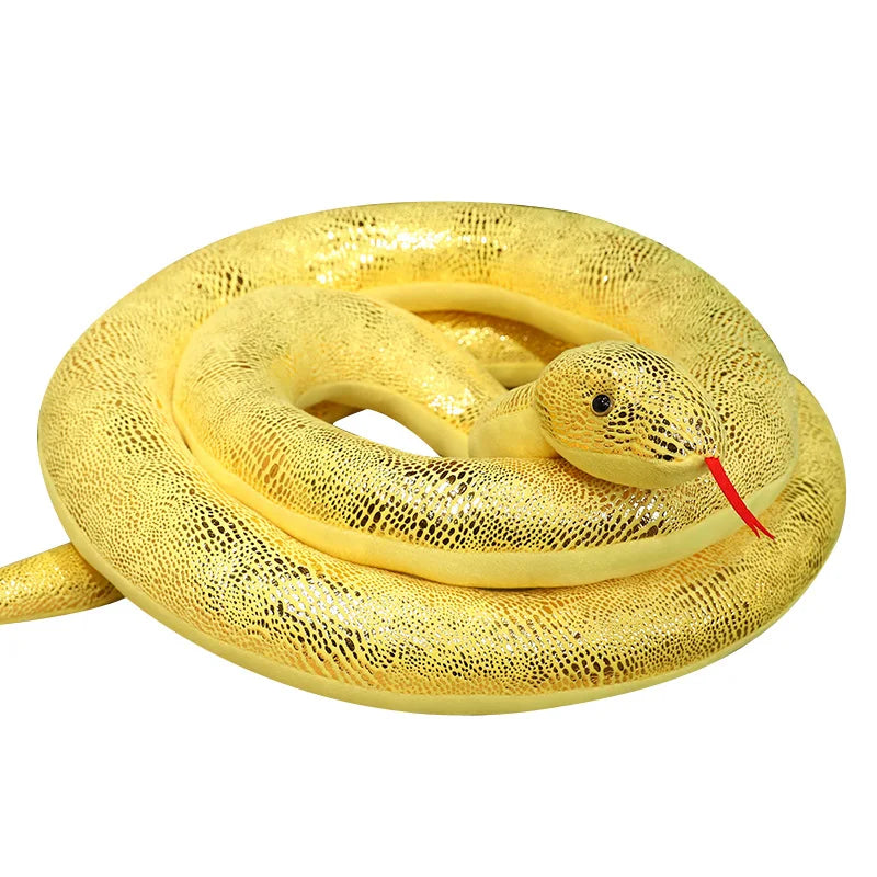 Tricky the Kawaii Giant Long Halloween Snake Snuggle Plushie