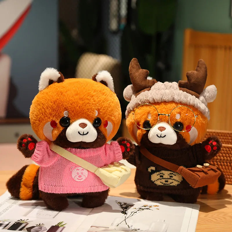 Rocky the Kawaii Raccoon to Red Panda Cosplay Plush