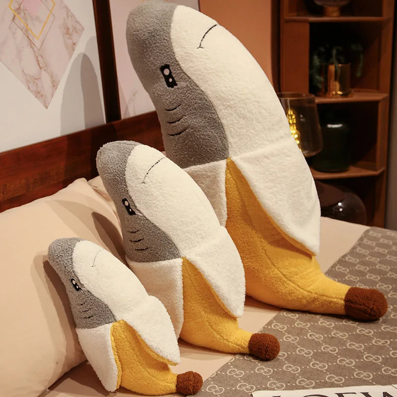 Banny the Kawaii Shark Banana Shapeshifting Snuggle Plushie