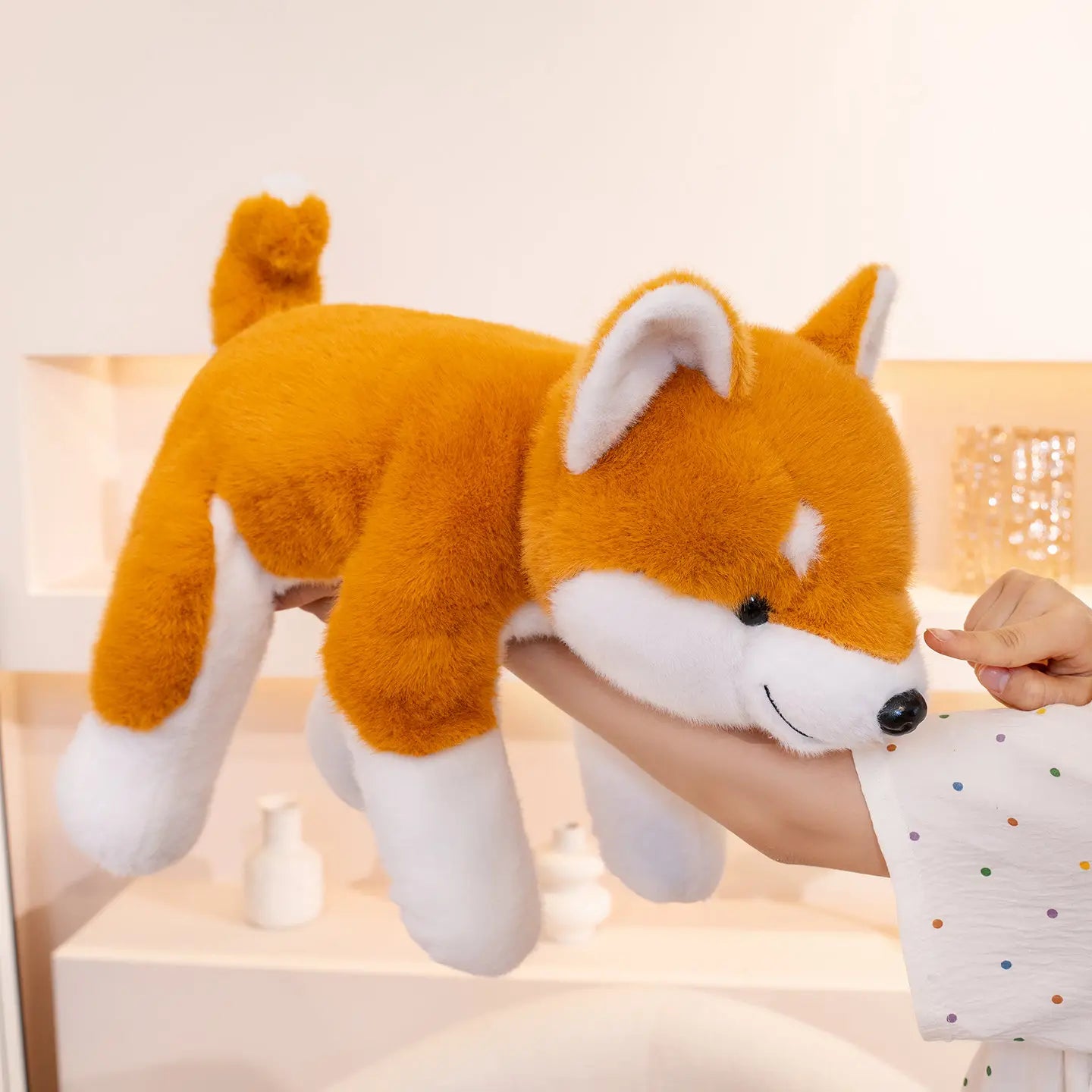Shiba the Kawaii Lying Shiba Inu Puppy Nap Cushion