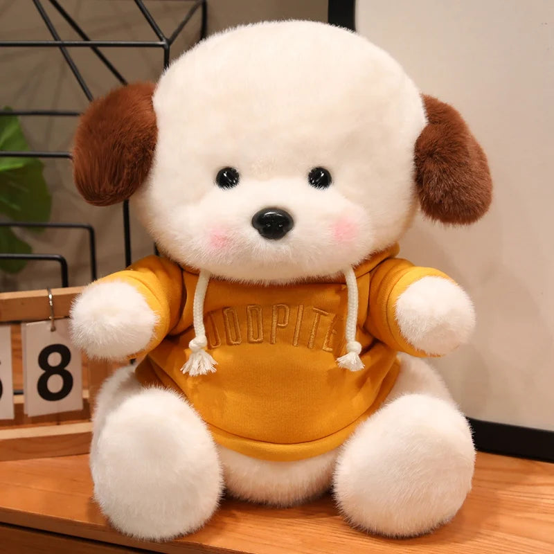 Biscuit the Dressed-Up Puppy Plushie