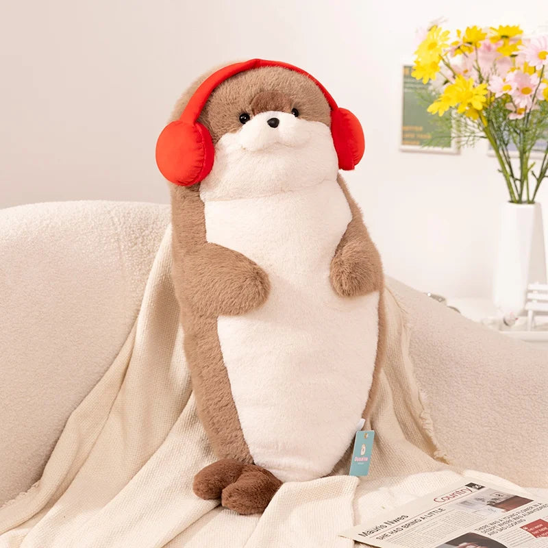 Snowy the Kawaii Lifelike Seal Sea Otter Plushie