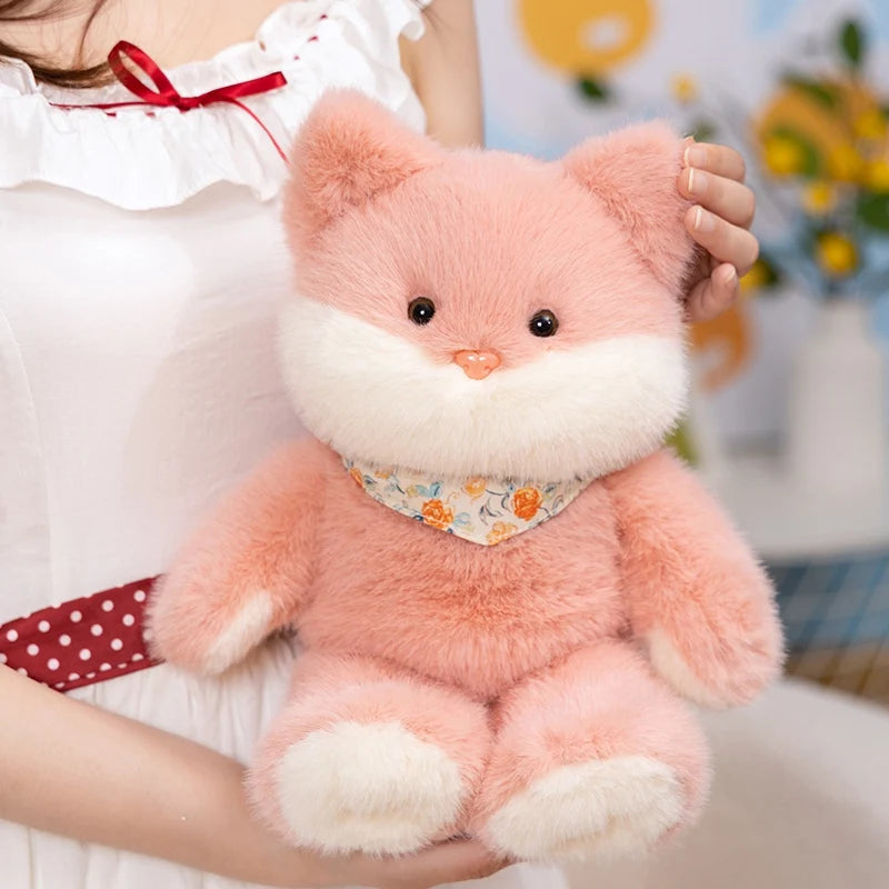 Dreamy Sleeping Cat Kawaii Snuggle Plush Pillow