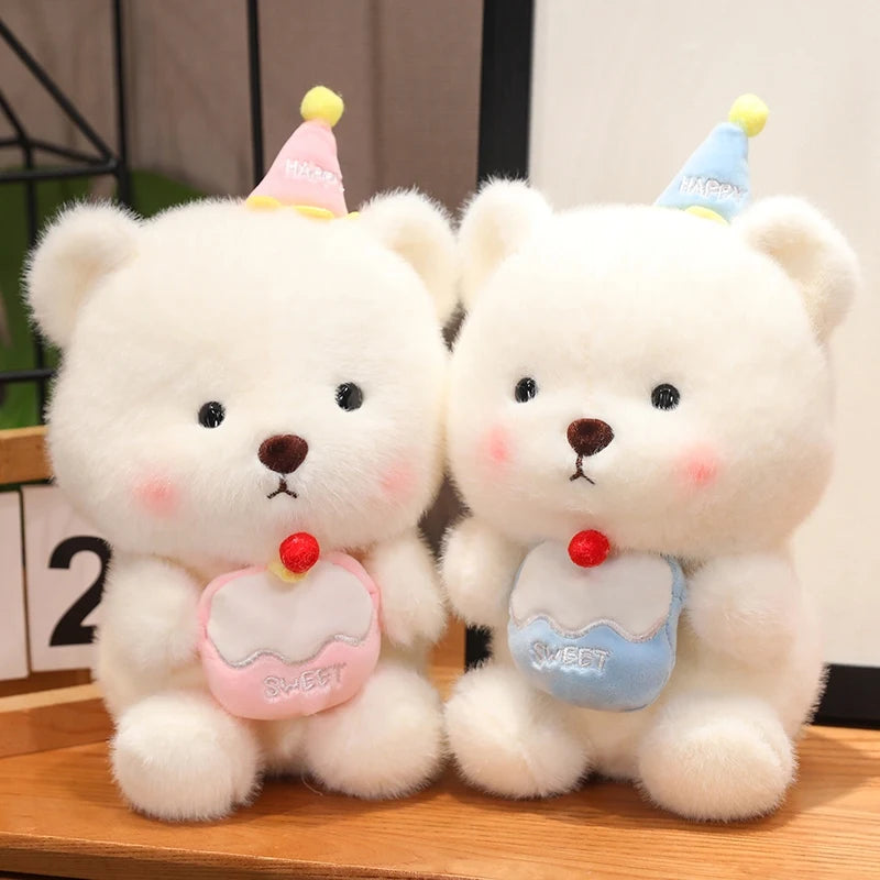 Capy the Sweet Bear Cake Dessert Capybara Plush Pillow