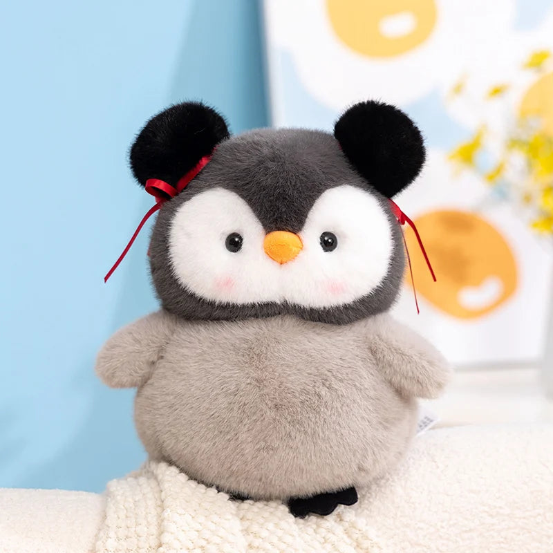Chonky Kawaii Couple Penguin Snuggle Plush
