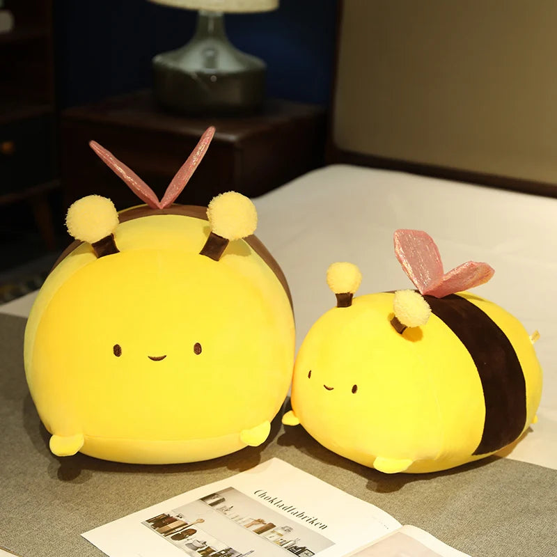 Chubby Kawaii Bumblebee Snuggle Plushie