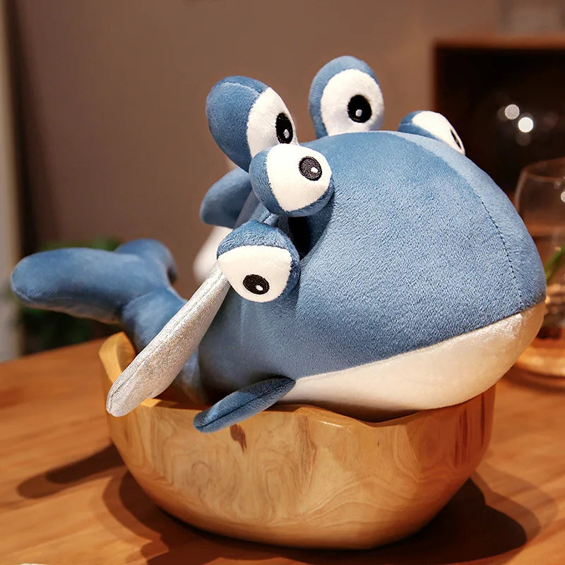Weird & Wonderful Many-Eyed Kawaii Fish Plushie