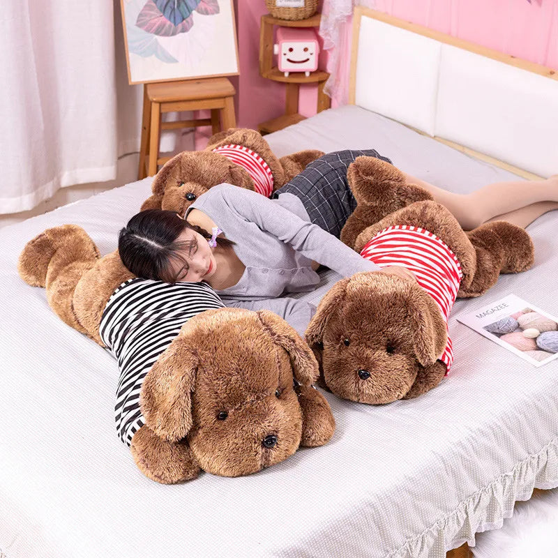 Biscuit the Giant Lying Dog Snuggle Pillow